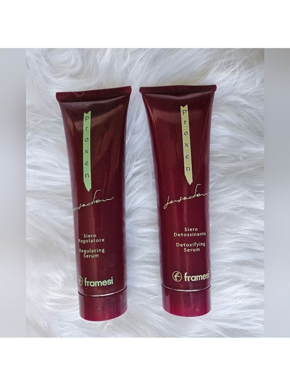 Framesi Proxen Products: Regulating Serum and Detoxifying Serum, Brand New